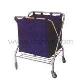 不銹鋼污衣袋車