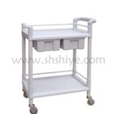 豪華全塑醫(yī)用多功能推車