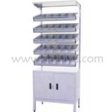 單面可調(diào)式藥盤架