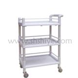 豪華全塑醫(yī)用多功能推車