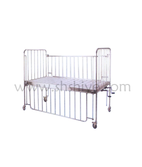 不銹鋼雙搖兒童床