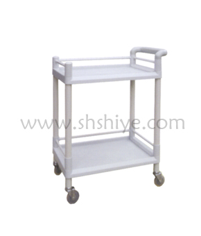 豪華全塑醫(yī)用多功能推車 