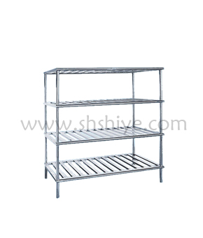 不銹鋼四層貨架