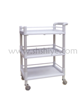 豪華全塑醫(yī)用多功能推車